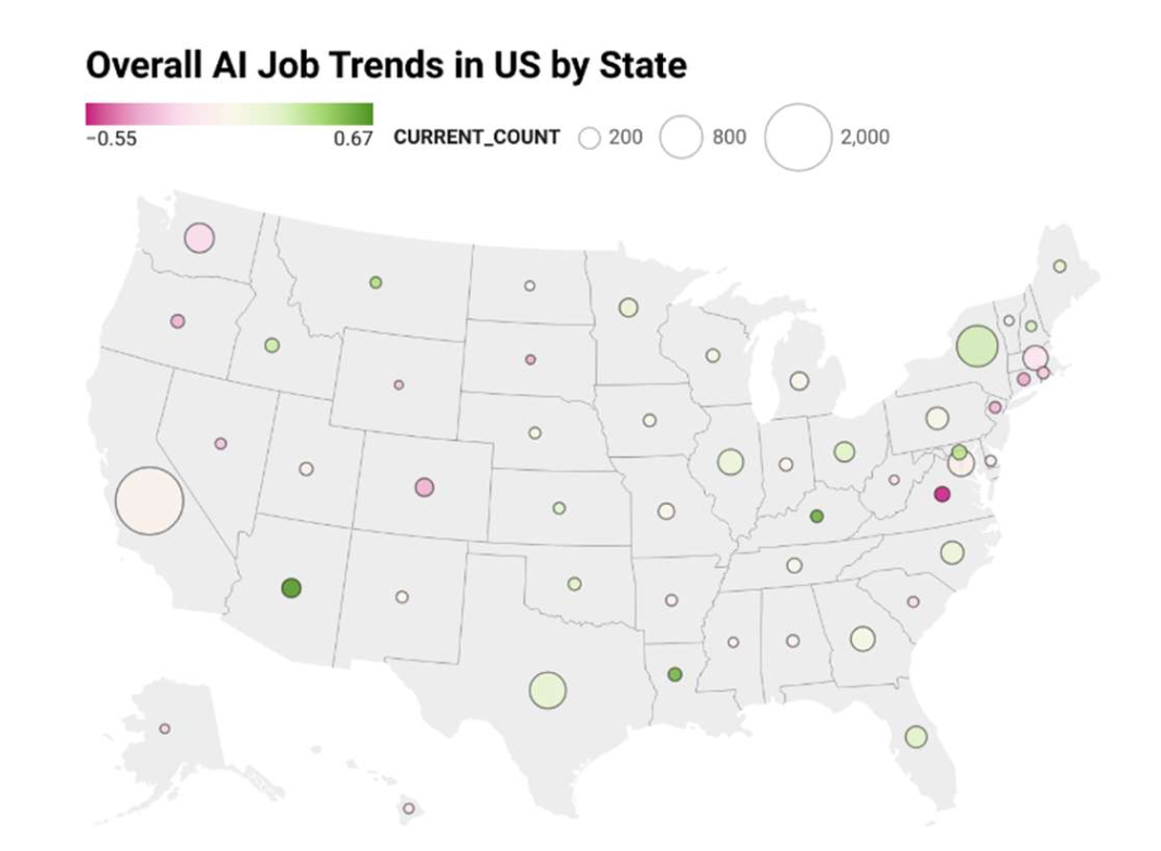 ai job trends by state