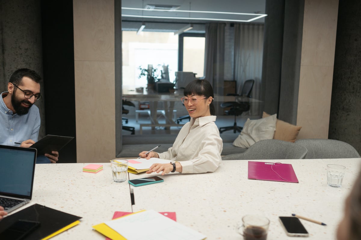 on-site collaboration at work