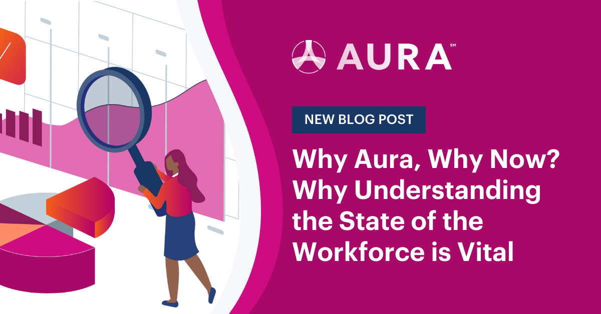 Why Aura, Why Now Why Understanding the State of the Workforce is Vital mockup