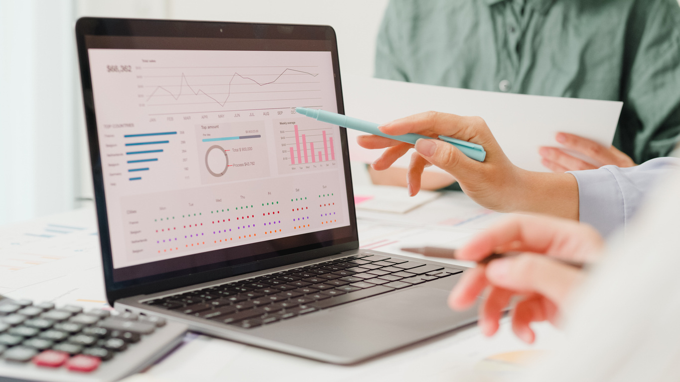 working with excel graphs in business